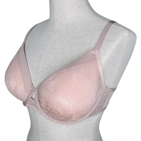 Soma Lightest Lift Modern Coverage Bra sz 36D * Adobe Rose Spacer Foam T-Shirt - Picture 2 of 7